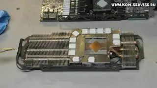 Как поменять термопасту на видеокарте GIGABYTE 280X, 280.