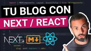 CÓMO CREAR UN BLOG JAMSTACK con NEXT, SSG, REACT y MARKDOWN