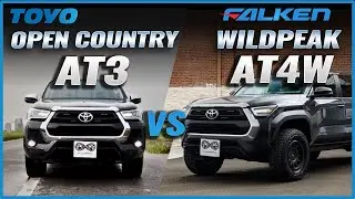 New Falken Wildpeak AT4W vs Toyo Open Country AT3