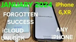 January 2024 iCloud Unlock iPhone 6/XR with Forgotten Apple ID and Password