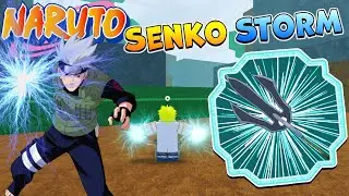 Шиндо Лайф Сенко Сторм 😱 Обзор Senko Storm Namikaze Chidori Shindo Life Наруто Роблокс