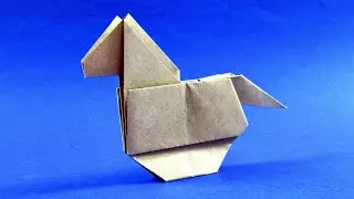 How to make an origami paper horse - Origami paper horse