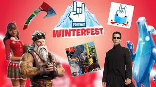 Fortnite WinterFest 2021 FREE Rewards..! (Skins, Emotes, The Matrix, Wraps + More!!)