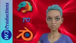 Daz To Blender Cycles - Import Characters From Daz Studio To Blender