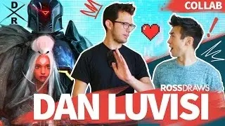 RossDraws COLLAB! : Dan LuVisi (Last Man Standing + Nima)