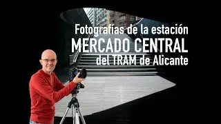 Estación de TRAM mercado central de Alicante.