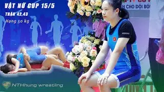 Vật nữ , Women wrestling- Trận 42 cúp 15/5 lần 2. (Hà Nam)