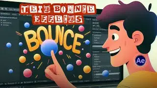 Text Bounce Effects in Adobe After Effects | No Expressions