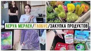 ЛЕРУА МЕРЛЕН / ГЛОБУС / ЗАКУПКА ПРОДУКТОВ ЯНДЕКС ЛАВКА/ КАК Я ВЕДУ КОНСПЕКТЫ / НАШЛИ НАШУ ЗАНАЧКУ/