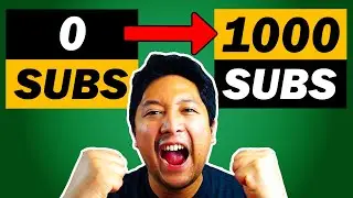 How to get 1000 subscribers on YouTube in 2022 (MISTAKES TO AVOID)