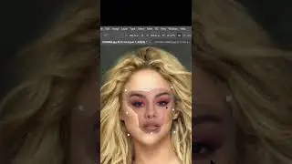 This is a short tutorial on photoshop face swapping #digitalartistry #photoshopmagic #photoshop