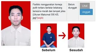 CARA EDIT FOTO MENGGUNAKAN KEMEJA PUTIH UNTUK DAFTAR PPPK DAN CPNS