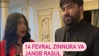 Zinnura 14 -Fevrav sevishganlar Janob Rasul va boshqalar primera da