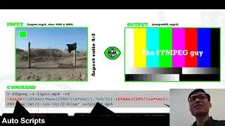 FFmpeg tutorial - How to pad a video to fill up the screen   Max screen size and color padding