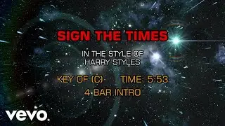 Harry Styles - Sign Of The Times (Karaoke)