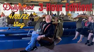 My Home Park for Just an Afternoon! Typical Coaster Enthusiast. . . (Dollywood Vlog 4/1/22)