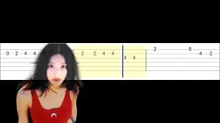 fromis_9 - Supersonic (Easy Guitar Tabs Tutorial)