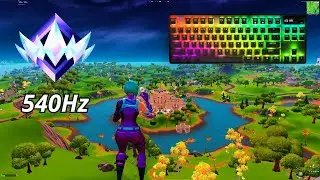 Fortnite High Kill Gameplay on RTX 4060 & Ryzen 7 5700x | Performance Mode ASMR Keyboard 240 FPS 4K