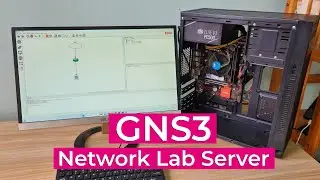 How to create your own Network Lab server with GNS3 step by step