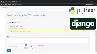 Django How to Add reCAPTCHA to a Django Site