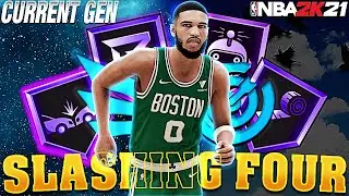 MOST DOMINANT SLASHING FOUR BUILD NBA 2K21 Current Gen