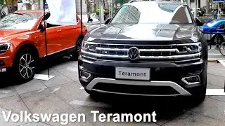 VW Teramont 2017 / 2018 - live съемка нового 7-местного кроссовера в Китае на Шанхайском автосалоне