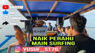 Keseruan bersama tamu bule trip ke pantai Sanur 