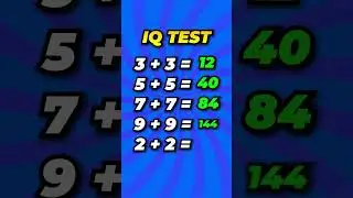 Hard IQ Test