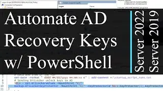 How to fix BitLocker Recovery Key failed to save in Active Directory (AD) via PowerShell Automation