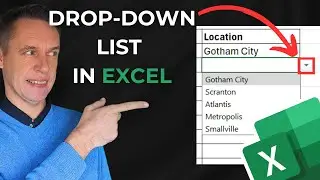 Excel: The Easy Way to Make Dropdowns