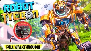 ROBOT TYCOON Fortnite (REBIRTH, ALL VAULTS UNLOCKED, Collect Tokens , FULL ROBOT FACTORY COMPLETED)!