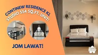 FOR RENT | Continew Residence @ KL | Studio Unit, 554sqft