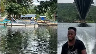 4K Boat Ride Around The Volta River Ghana - Akosombo