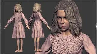 Zbrush Dynamic | Creating a Dress  | 2020 |