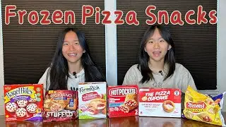 What is the BEST Frozen Pizza SNACK? | Janet and Kate