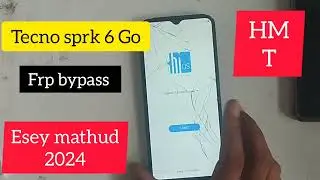 tecno spark 6 Go Fro bypass esey mathud removo google account 2024