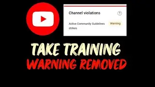 কি ভাবে Warning Removed করবো, Take Training Warning Strike 2023