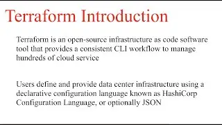 Terraform Introduction | Terraform used for | Terraform Commands | Difference bw Ansible & Terraform