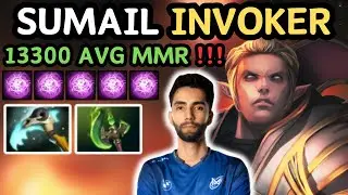 🔥 INVOKER Hitter Build Midlane By SUMAIL 7.37d 🔥 Invoker Gameplay From SUMAIL - Dota 2