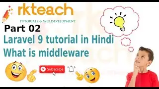 Laravel 9 tutorial in Hindi - What is middleware | Laravel in Hindi Tutorials Part 2