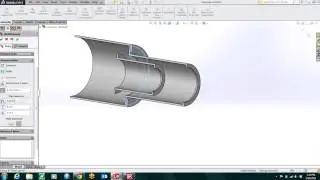 SOLIDWORKS - Advanced Mates: Telescoping Assembly