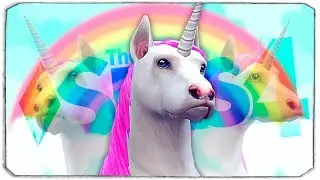 THE SIMS 4 - КАК СОЗДАТЬ ЕДИНОРОГА, ЛОШАДЬ И ОЛЕНЯ? (СИМС 4)