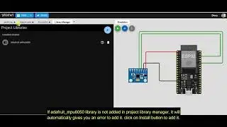 MPU6050 simulation with ESP32