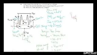 Analog VLSI: Problem Session-4 Differential Amplifiers