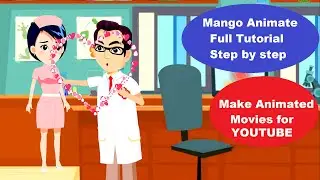 Making of - Kitna waq bacha hai Doctor | Mango Animate step by step Ttutorial!