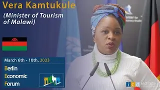 Vera Kamtukule (Minister of Tourism of Malawi)