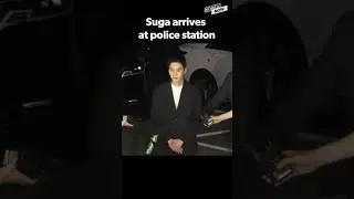 "I am deeply sorry"... BTS Suga arrives at police station for questioning on DUI charges