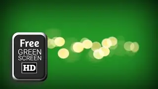 Bokeh green screen video effects | green screen yellow bokeh animation | green screen bokeh