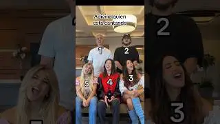 ADIVINA QUIEN ESTÁ CANTANDO?