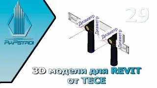 3D модели TECE для REVIT